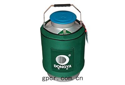 儲(chǔ)存(cún)型液(yè)氮罐(guàn)YDS-10-125手提式生物容(róng)器產品，規(guī)格(gé)