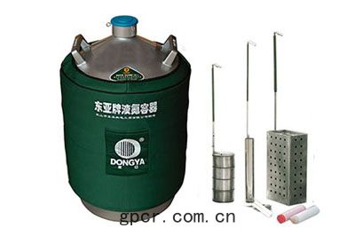 東亞貯存(cún)運輸兩用型(xíng)液(yè)氮罐YDS-35B,凍精轉運貯(zhù)存(cún)罐(guàn)